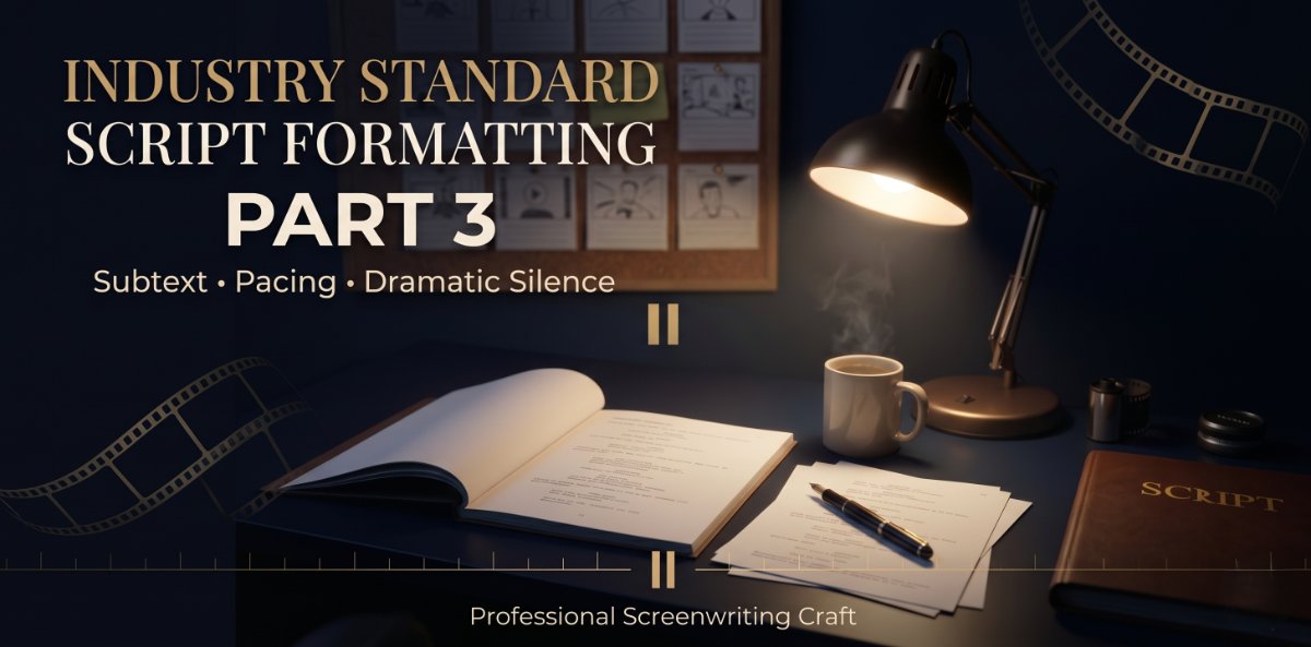 Industry Standard Script Formatting: A Step-by-Step Guide (Part 3)