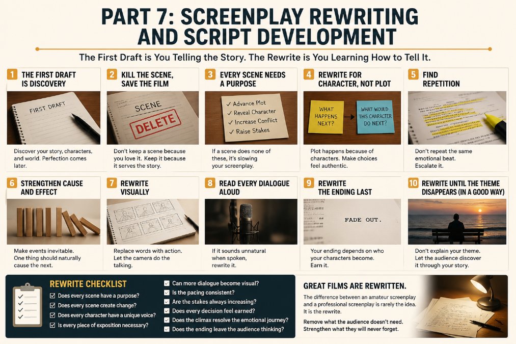 Part 7: Screenplay Rewriting and Script Development
