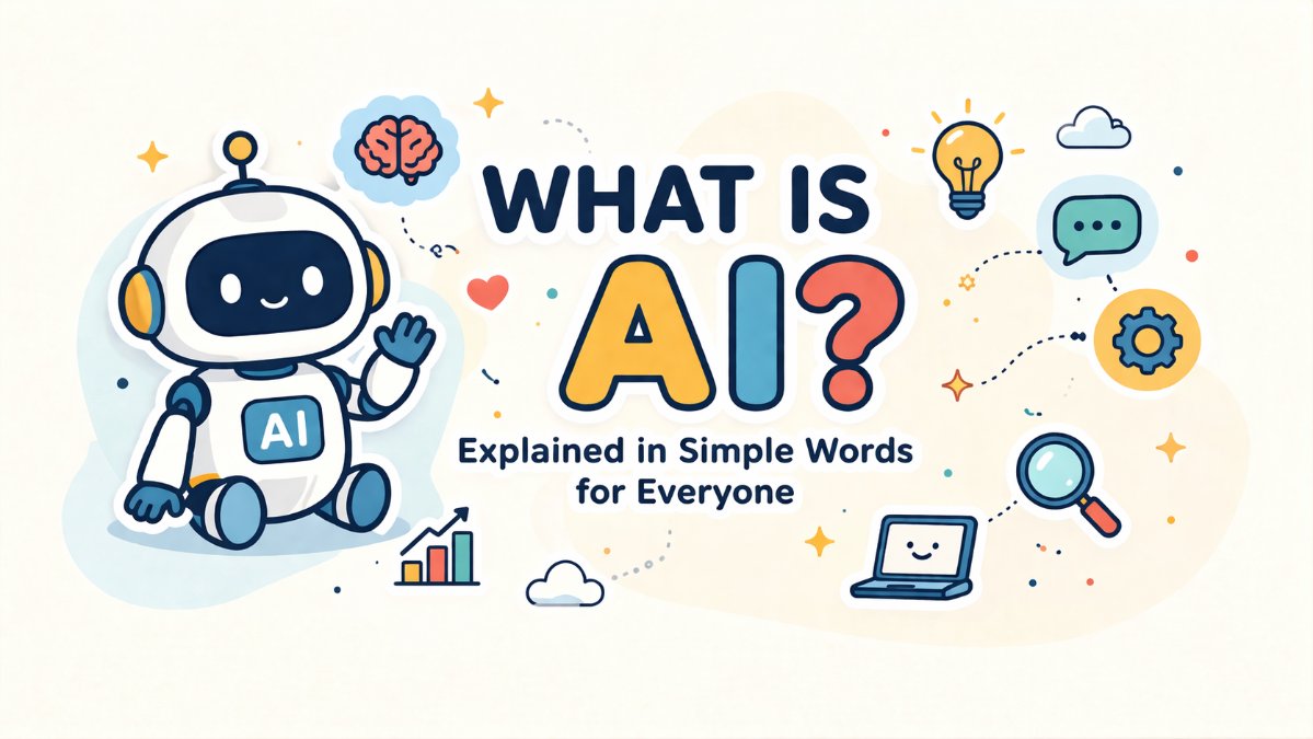What is Artificial Intelligence (AI)? A Simple Beginner’s Guide with Real-Life Examples
