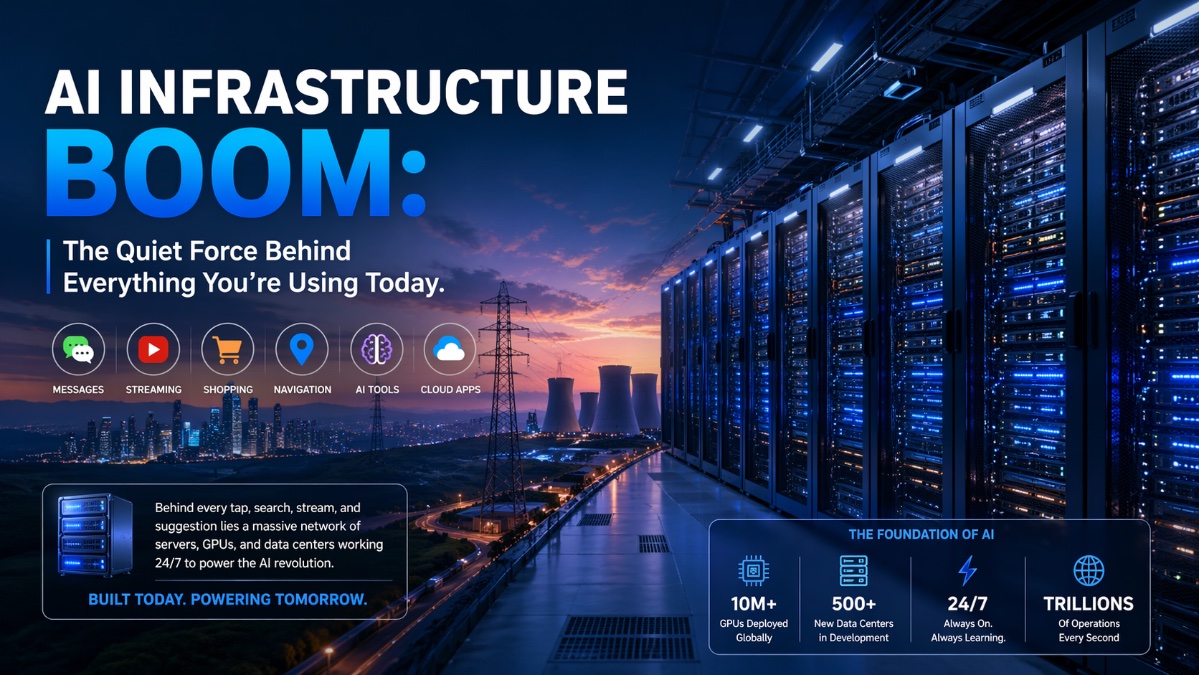 AI Infrastructure Boom: The Quiet Force Behind Everything You’re Using Today
