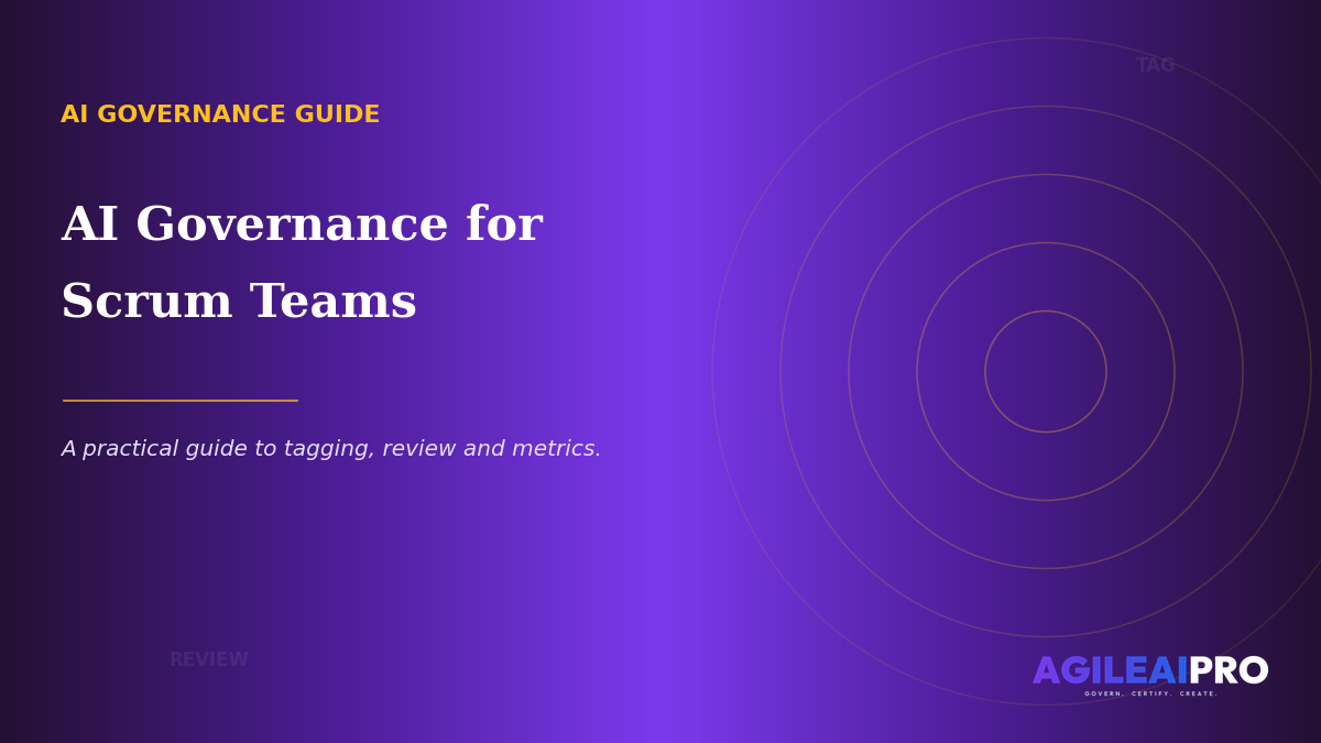 AI Governance for Scrum Teams: A Practical Guide