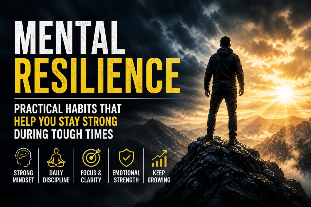 Mental Resilience: Practical Habits That Help You Stay  Strong During Tough Times