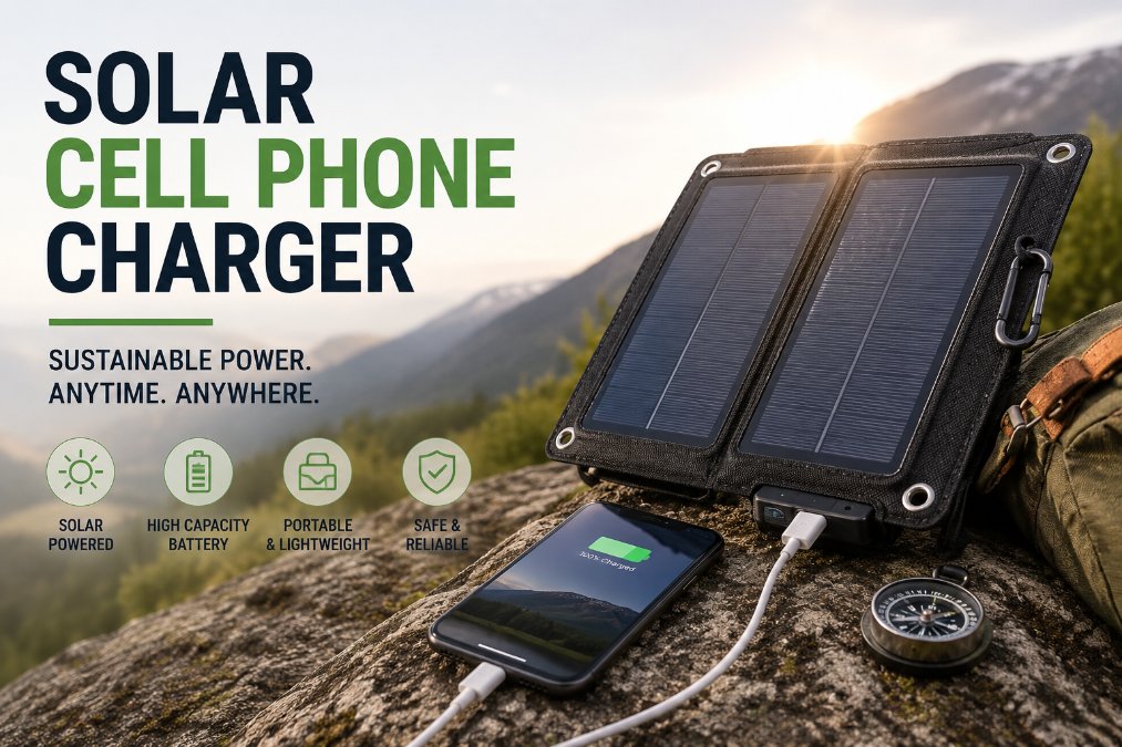 Solar Cell Phone Charger: A Smart and Sustainable Way to Power Your Devices